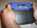 WRT54G v1.1 - face plate snaps off