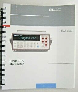 Free Reading hewlett packard 34401a user manual Audible Audiobook PDF