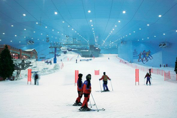indoor skiing