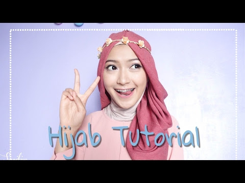 tutorial memakai hijab
