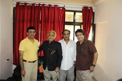 Bollywood Reunion .. Shahjahan Akthar Khan Me And Director Rohit by firoze shakir photographerno1