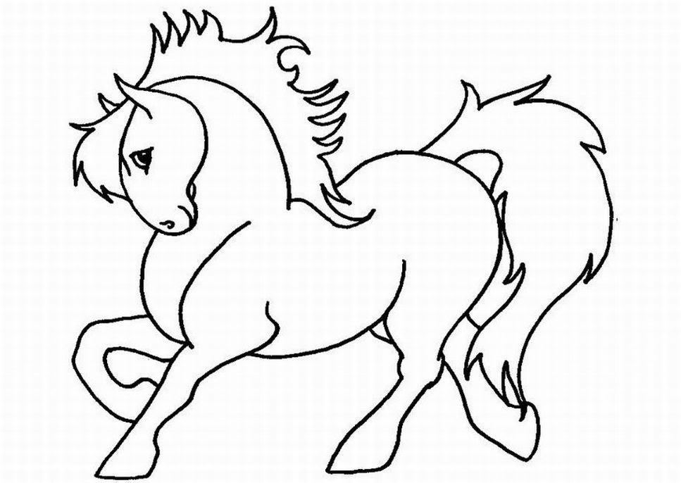 Printable Horse Head - ClipArt Best