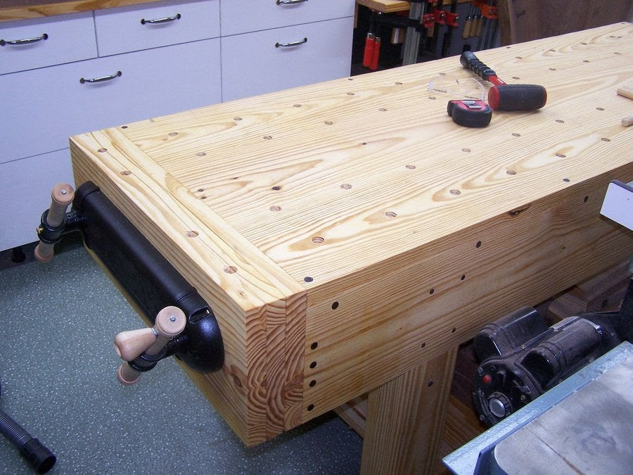English-Style Workbench with End-vise - by PittsburghTim @ LumberJocks ...