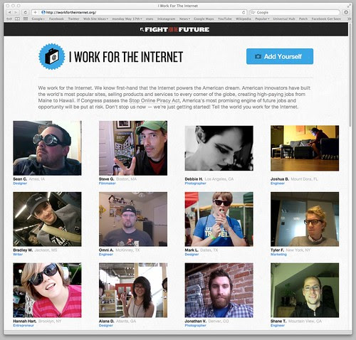 I Work For The Internet by stevegarfield