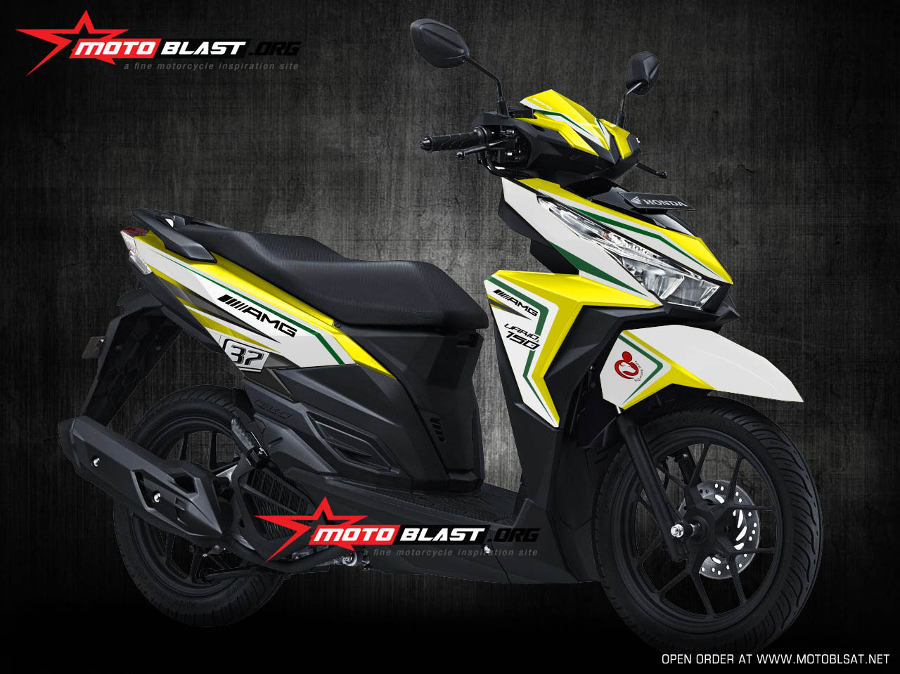 Koleksi Ide Modifikasi  Motor Vario 150 Black Terbaru 