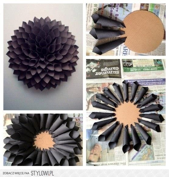 DIY paper flower wall decor ideas Pinterest DIY paper flower wall decor ideas Pinterest
