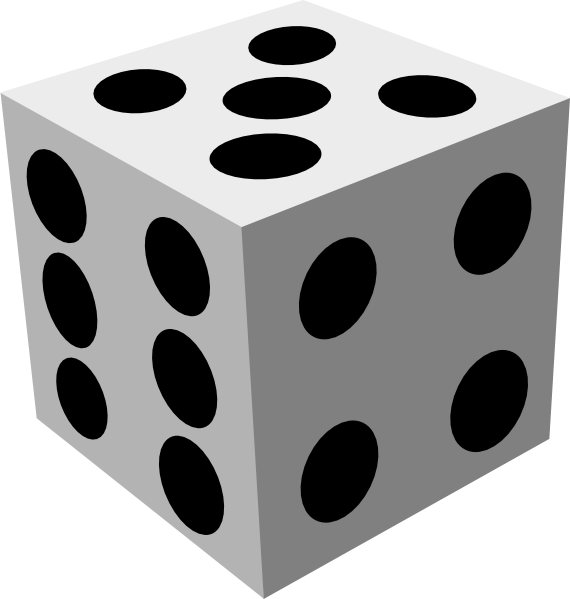 Download Dice Clip Art at Clker.com - vector clip art online ...