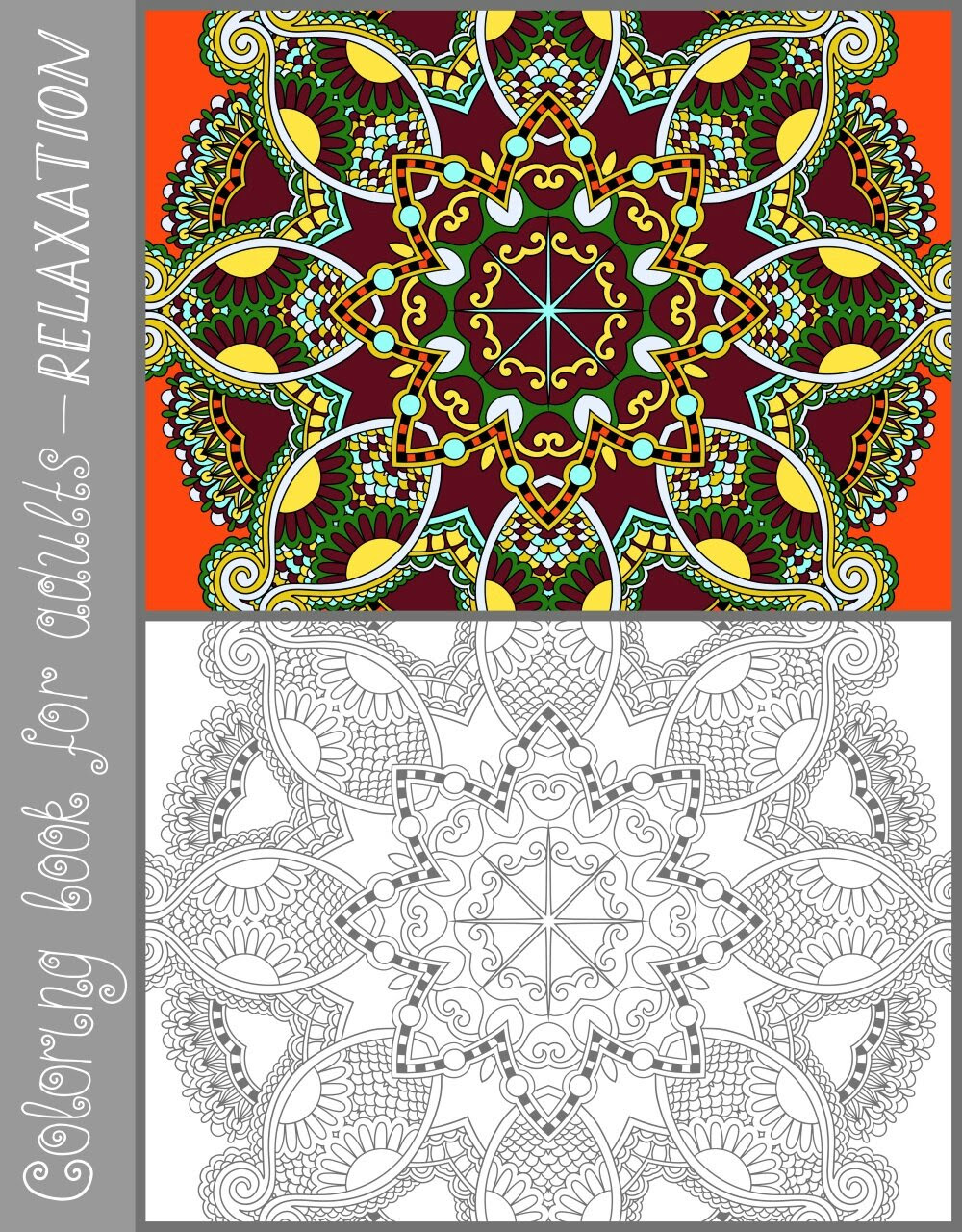 Coloriage Adulte Avec Modele Couleur  30000 ++ collections de pages à