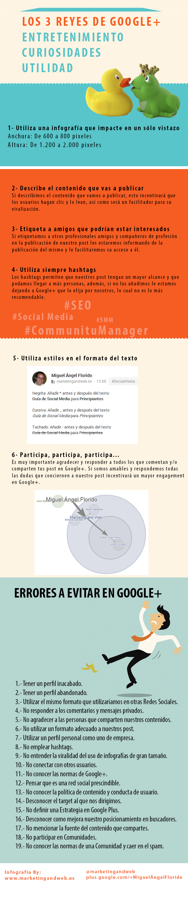 Estrategia en Google +