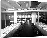 IMAGE OF Canvas Prints of Intermediate Dining Room on the Orduna (1914) from National Maritime Museum