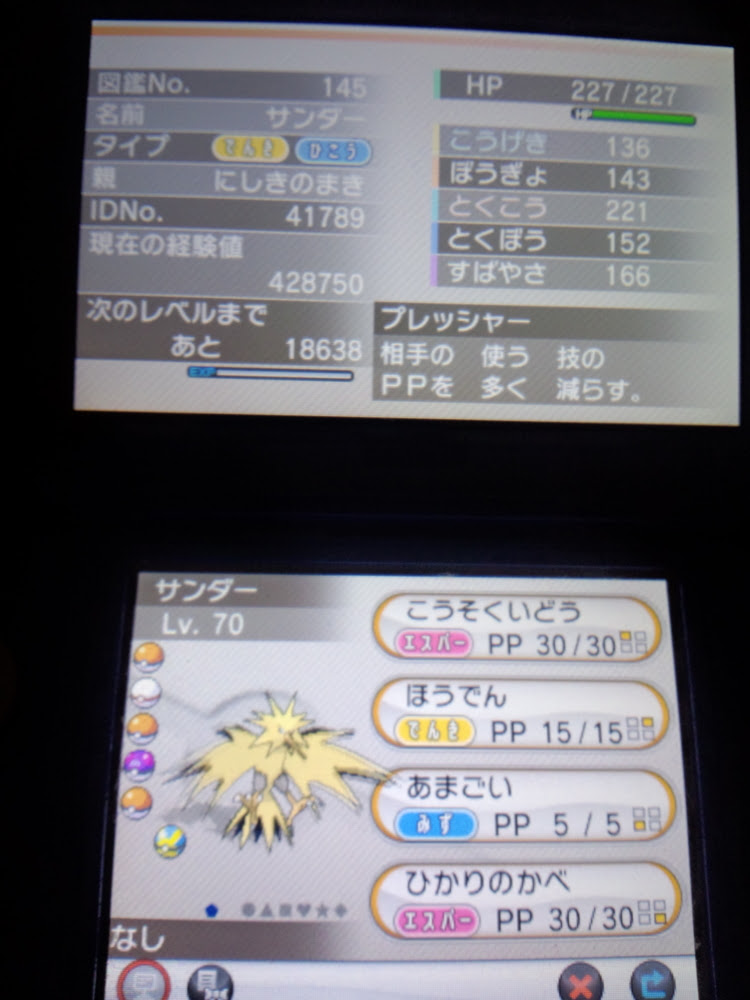 Xy サンダー厳選 まとめ ツチニンのすすめ ぽこぽこな日々