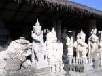Pengrajin patung di Bali