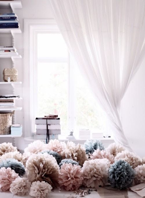 paper poms