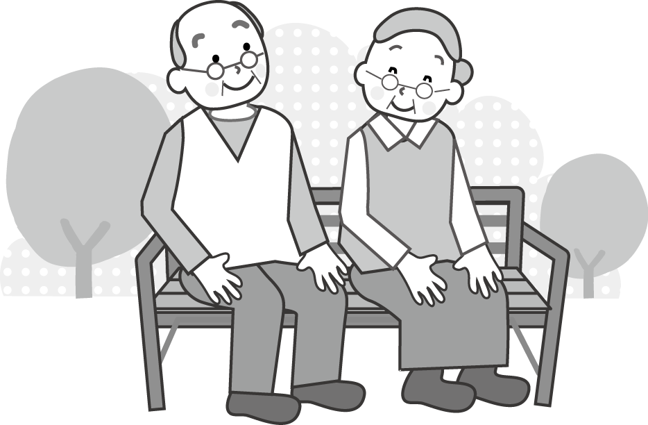 老人 高齢者のイラスト 無料イラスト