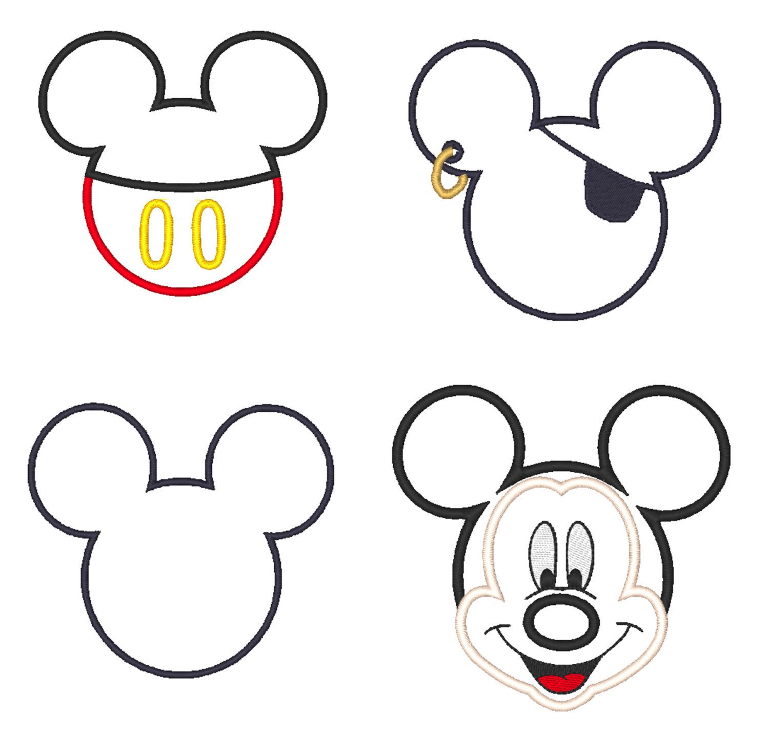 Free Outline Of Mickey Mouse Download Free Clip Art Free Clip Art On Clipart Library
