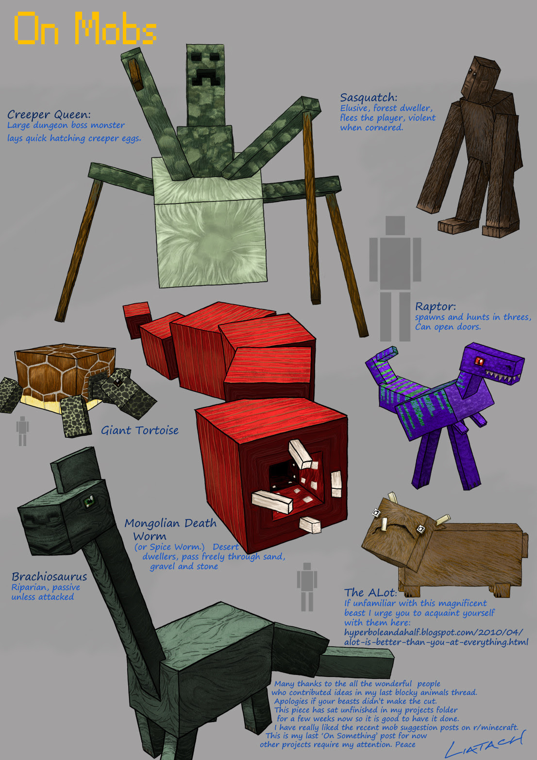 Minecraft - It has blocks.
