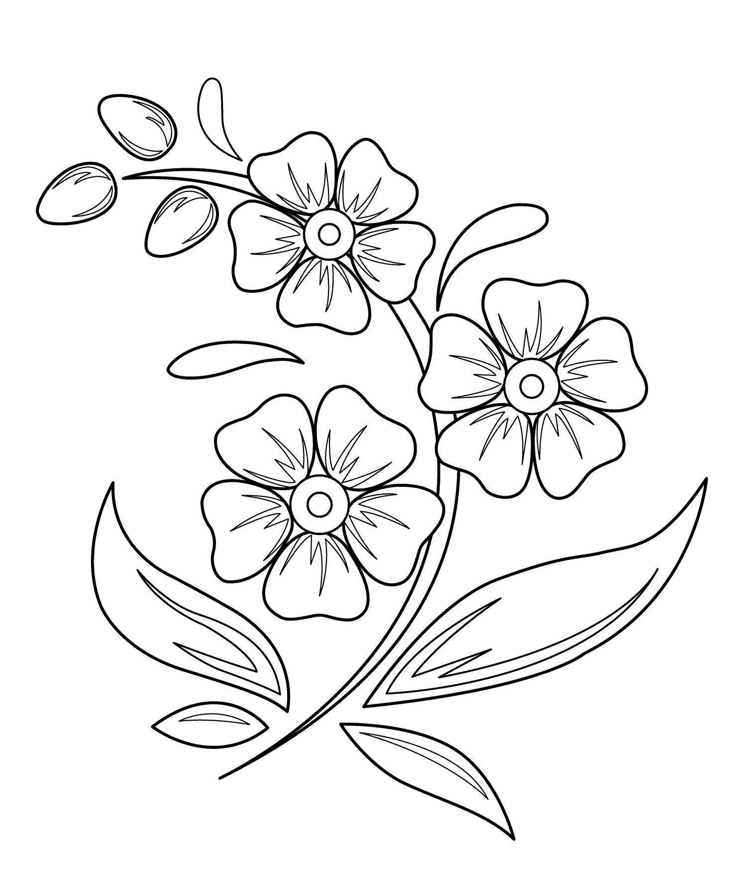 Free Flowers Drawing For Kids Download Free Clip Art Free Clip Art On Clipart Library