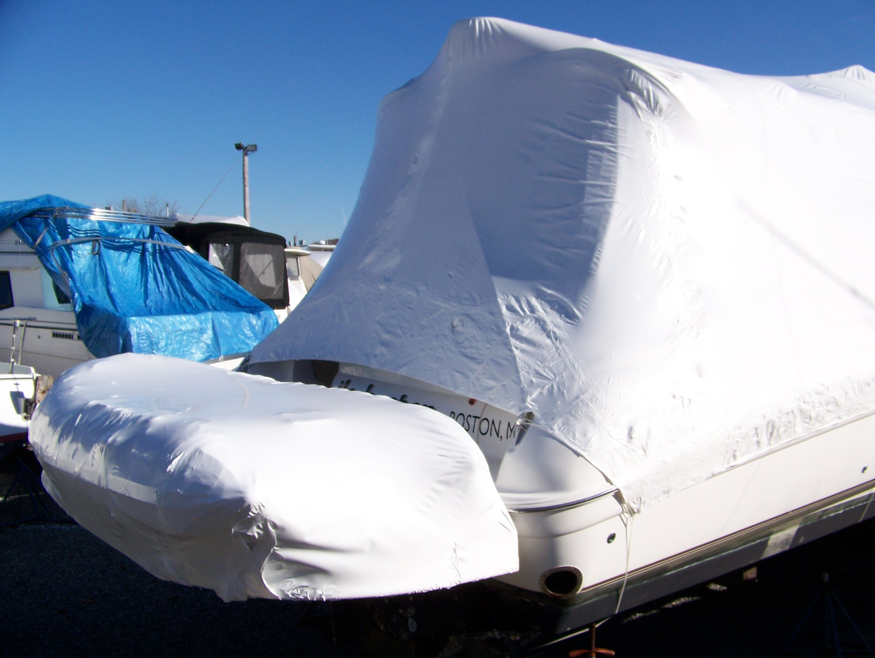 SCOTT'S BOAT SERVICE: SHRINK WRAP PAGE