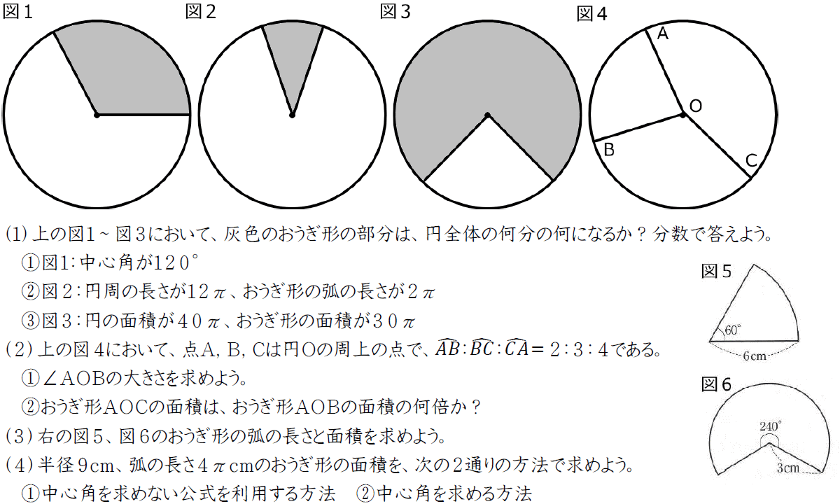 Studydoctorおうぎ形の公式と忘れない考え方 中学１年数学 Studydoctor
