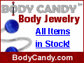 body piercing Body Jewelry by Body Candy