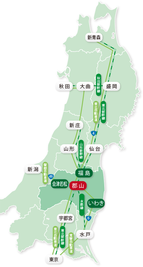 交通アクセス 国際ビューティ フード大学校