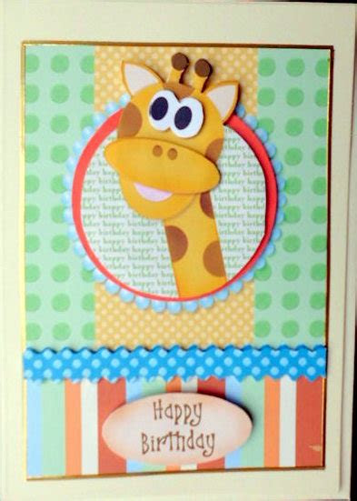 Celebrate someone's day of birth with giraffe birthday cards & greeting cards from zazzle! birthday giraffe card cup407822874 craftsuprint