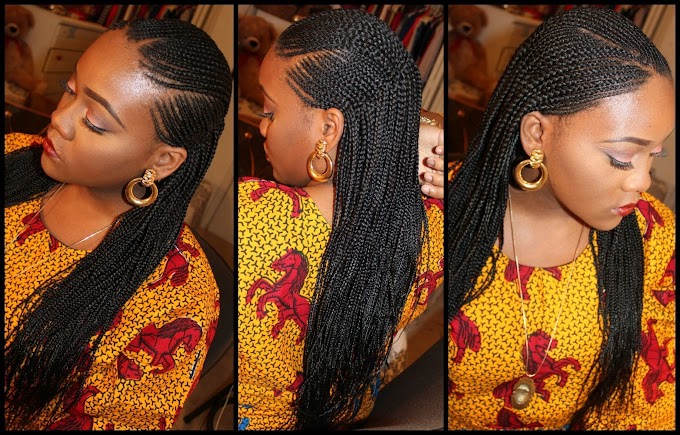 Ghana Hair Braids : Ghana Weaving Hairstyles: Beautiful African Braids Hair ... - This hairstyle with ghana braids looks very cool from any side, as it gives new visions from different angles.
