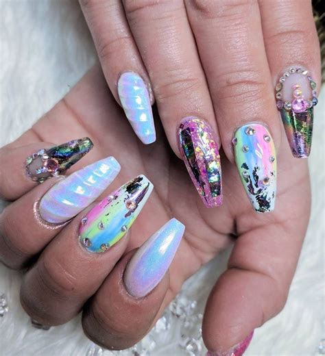 magical unicorn nail designs    crazy