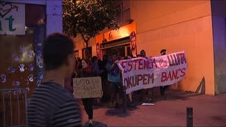 Una altra manifestació va recórrer sense incidents els carrers del barri