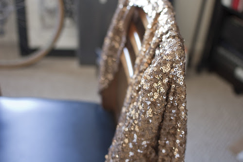 gold sequins!