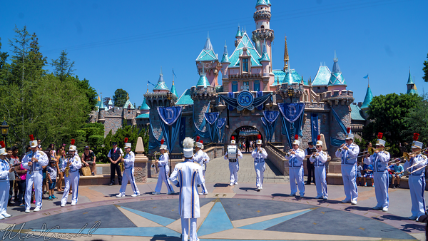 Disneyland Resort, Disneyland60, Disneyland, Sleeping, Beauty, Castle, Main Street U.S.A., Band, Mickey, Mouse