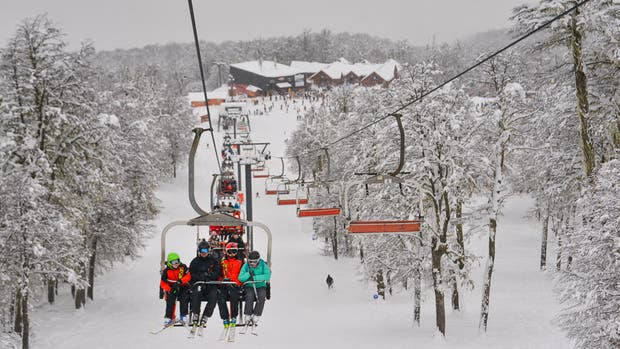 Así está Chapelco, con las últimas nevadas