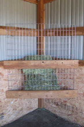 super simple diy hay slow feeder  stall place