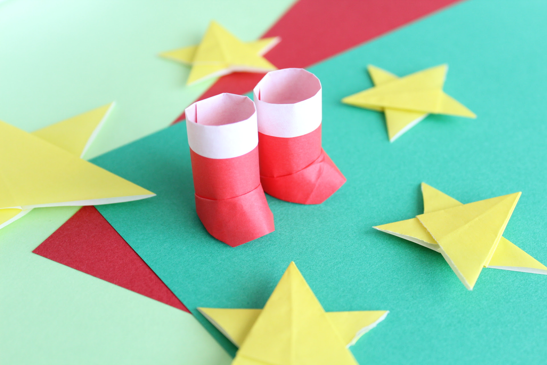 クリスマスの折り紙 12月 オーナメント飾りの簡単な折り方14選まとめ