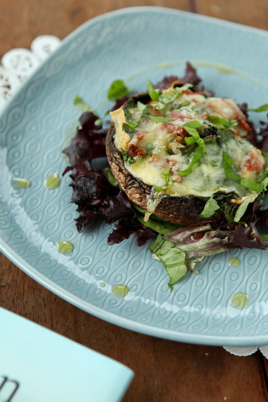 ottolenghi stuffed portabello's