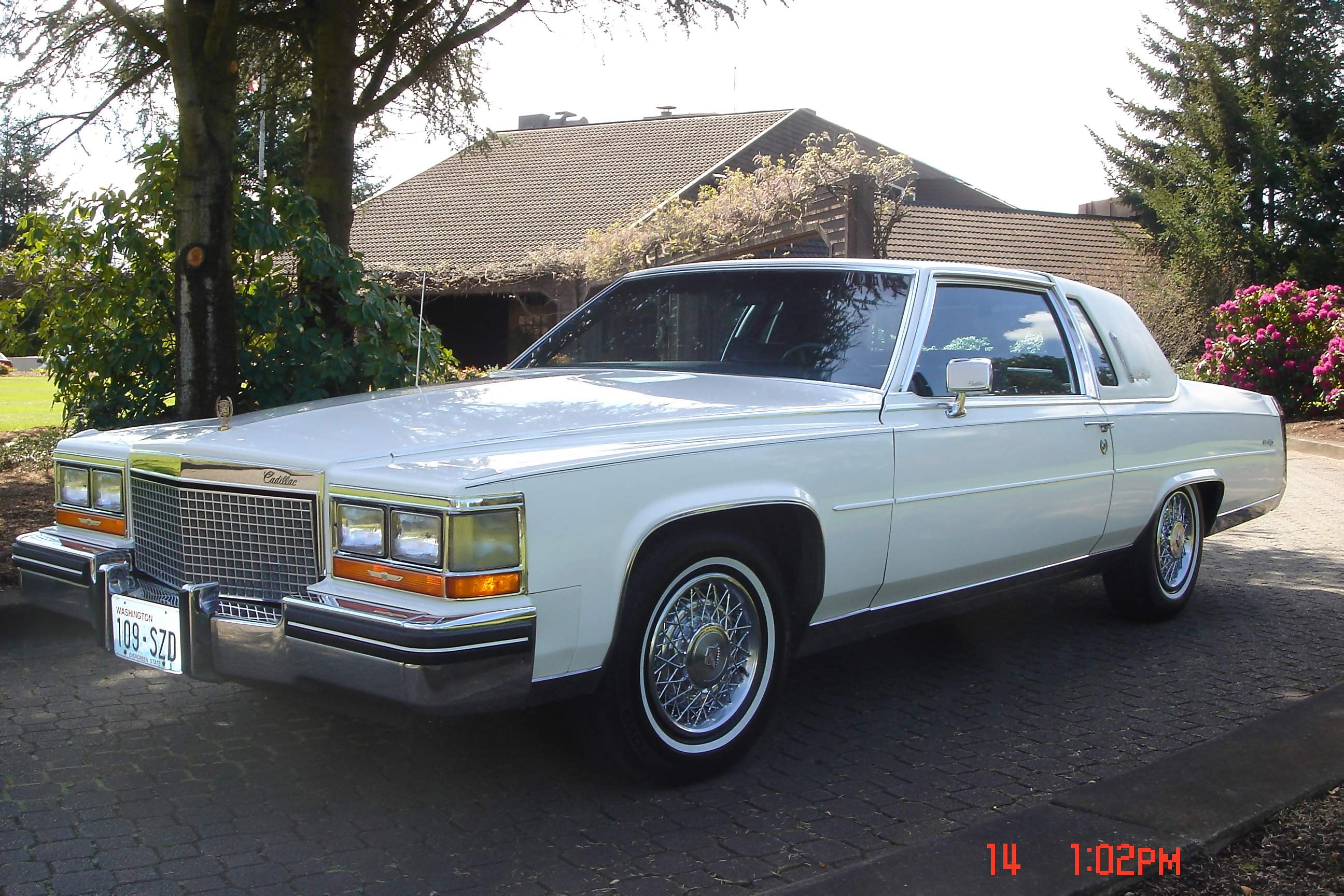 1985 cadillac fleetwood brougham de elegance coupe fleetofcads com