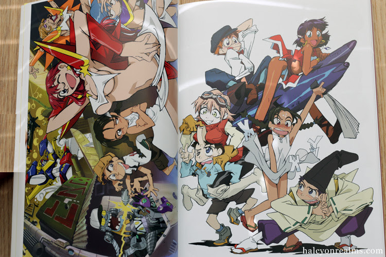 Hiroyuki Imaishi Anime Art Works Book Review - Halcyon Realms - Art