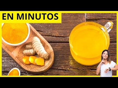 ✅ Té de CÚRCUMA, JENGIBRE, LIMON y CANELA