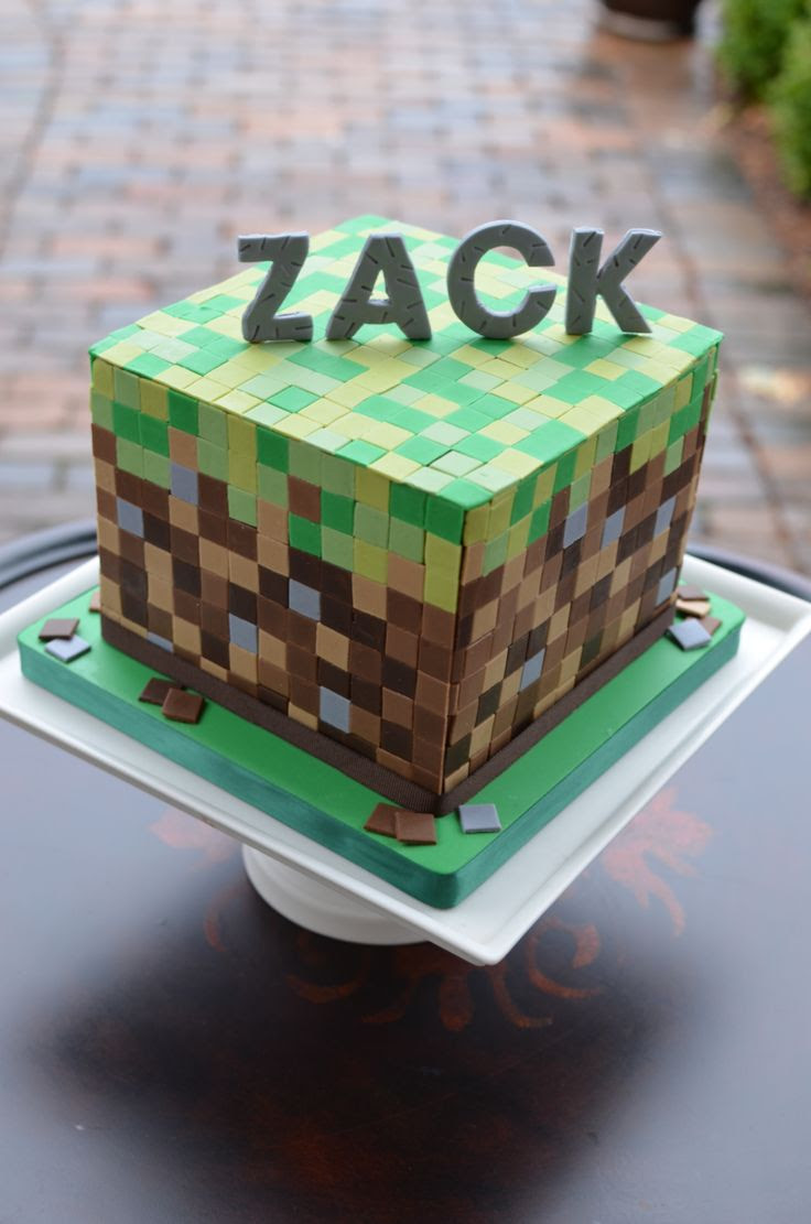 Minecraft Cake Decorations