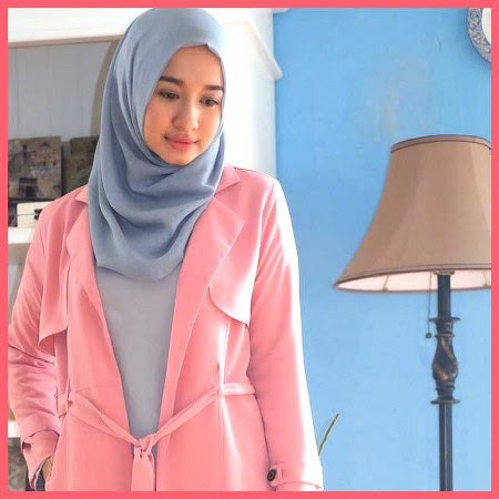 Kombinasi Baju Dengan Hijab Warna Hijau