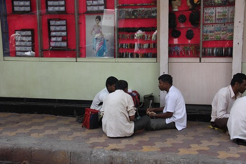 The Dabbawalas Having Their Lunch After Feeding Everyone Else by firoze shakir photographerno1