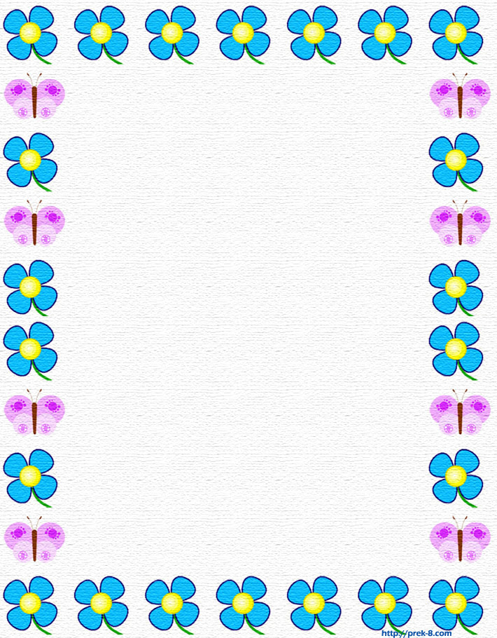 9 Kindergarten Border Designs Images - Free Preschool ...
