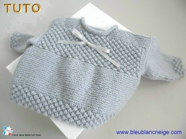 Fiche Tricot Bebe A Telecharger Layette Tuto Avec Photo