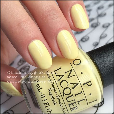 Summer Yellow Nail Polish