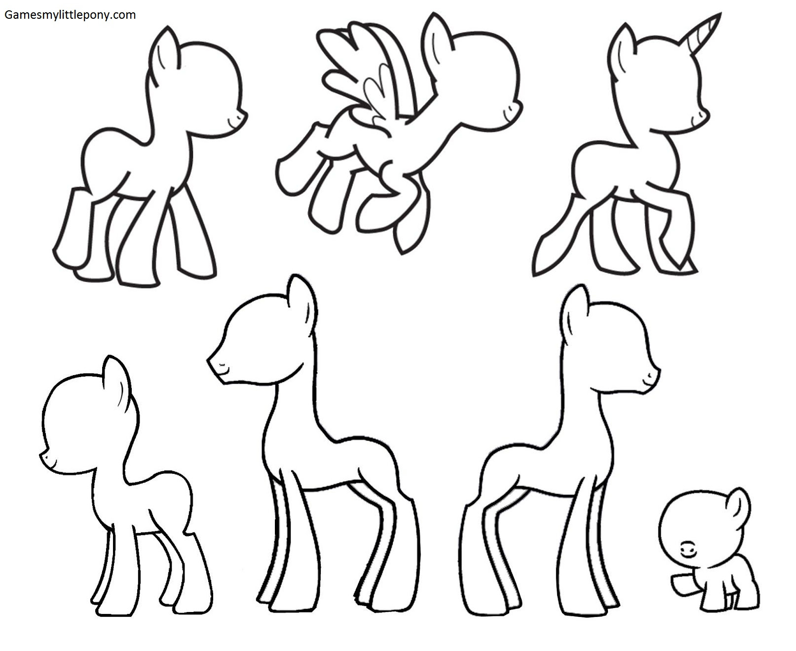 My Little Pony A Family Coloring