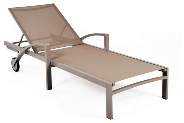 John Kelly Furniture - Rho Chaise Lounge - Modern - Patio ...