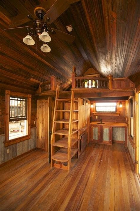 Thinking of building your own tiny house? Shed-Cabin Project: Loft-Ladder