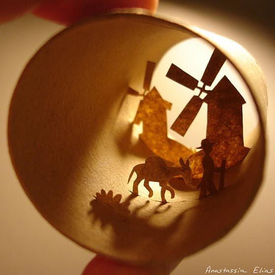 New Toilet Paper Roll Sculptures by Anastassia Elias New Toilet Paper Roll Sculptures by Anastassia Elias