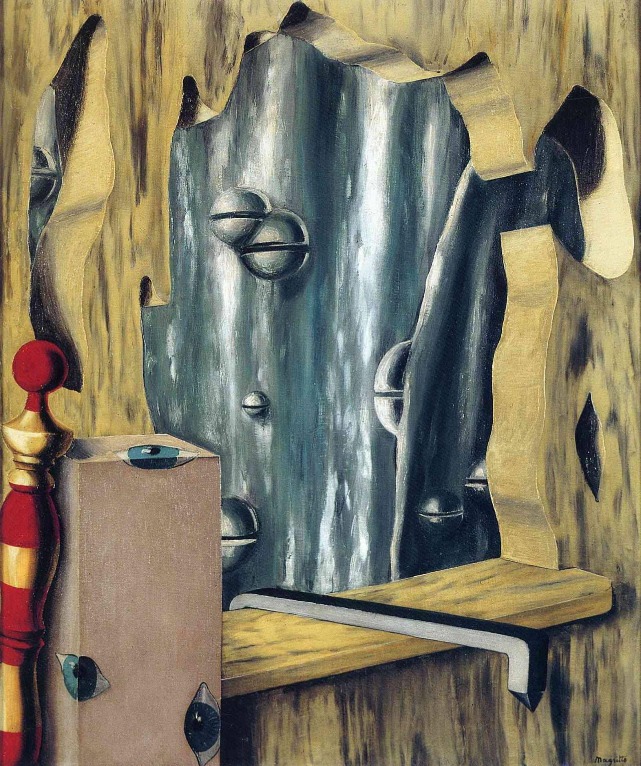 The silver gap, 1926Rene Magritte