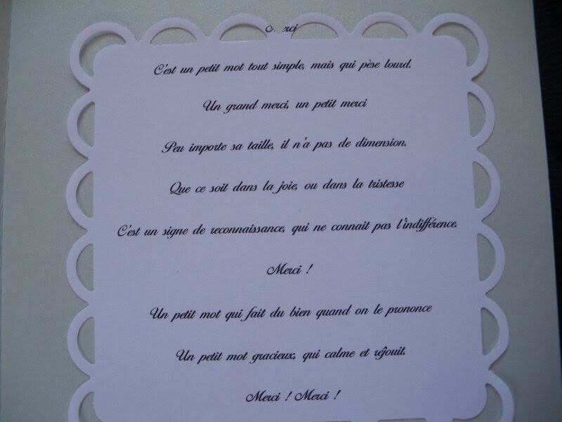 CARTE DE REMERCIEMENT - SYLVIASCRAP